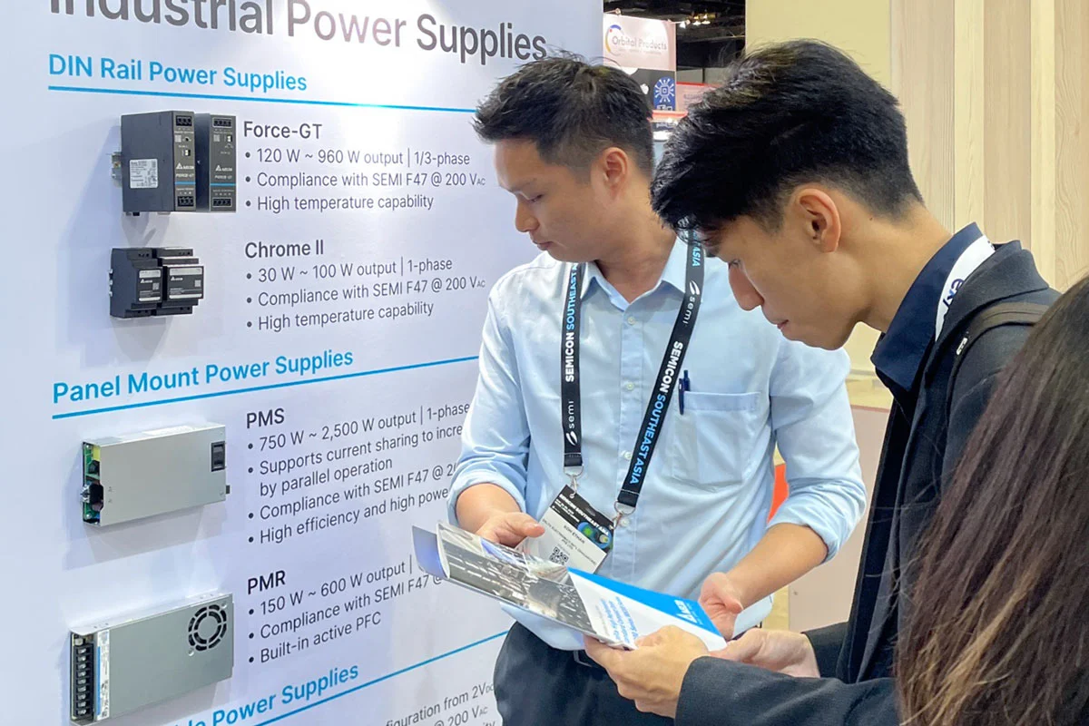 Delta's experts introduced our latest industrial power supplies, ideal for semiconductor equipment