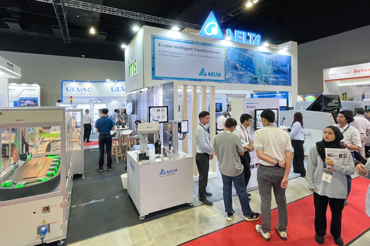 Delta's innovative smart manufacturing solutions took center stage at SEMICON Southeast Asia 2024