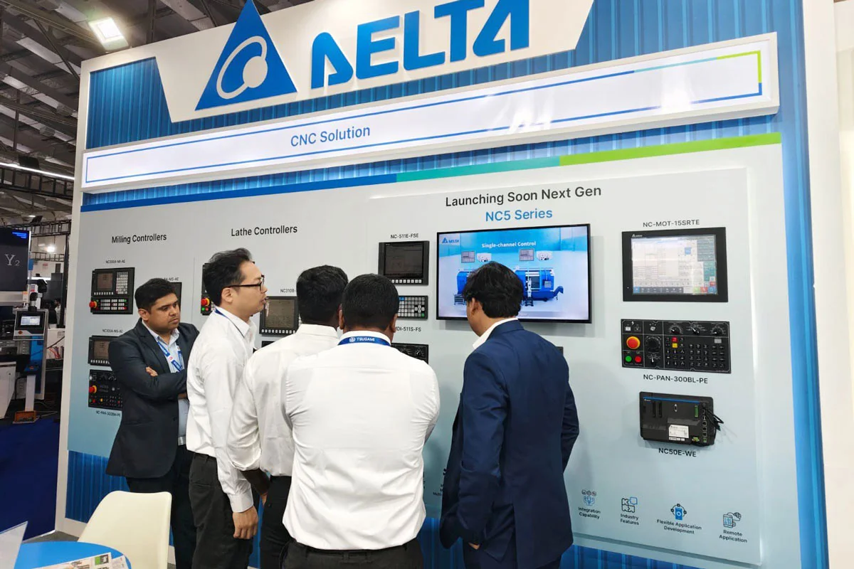 Delta presents industrial automation solutions to empower manufacturers to achieve higher levels of efficiency, accuracy, and sustainability