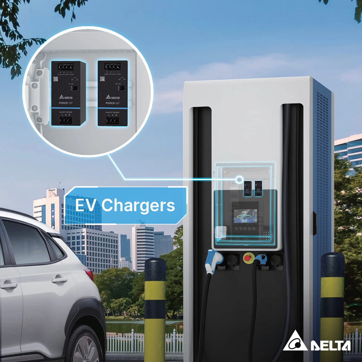 Force-GT Series ideal for EV charging stations