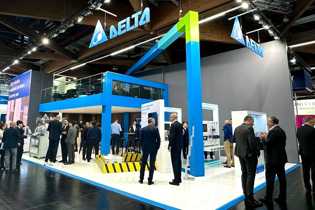 Delta's booth at SPS Nuremberg 2024