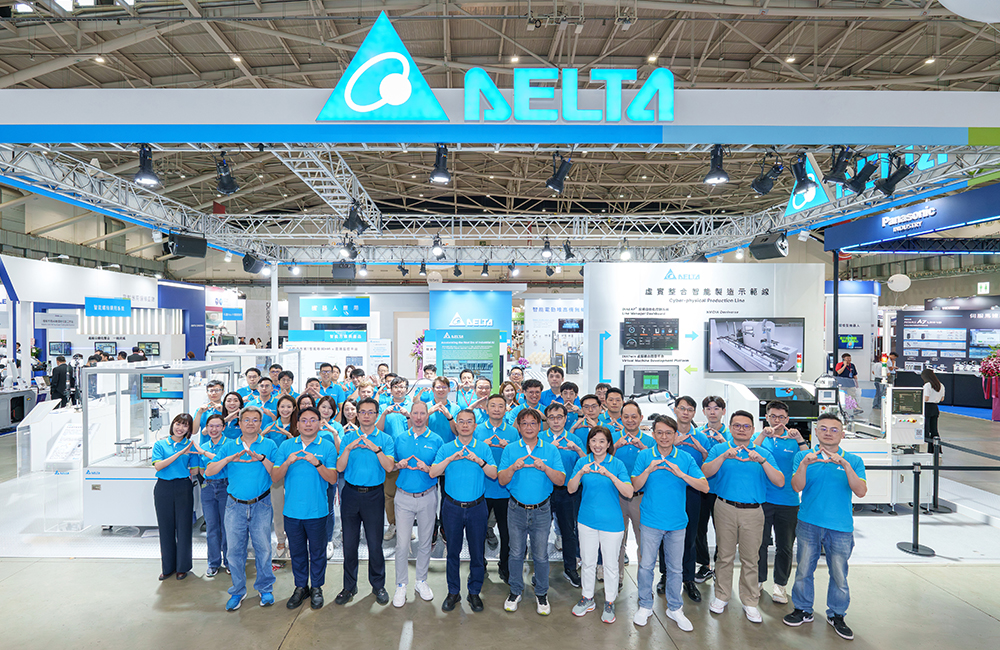 Delta showcases various solutions for "AI-Enabled Smart Manufacturing" at Automation Taipei 2025